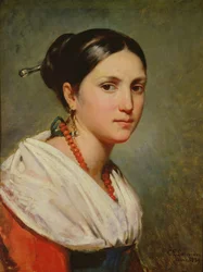 Portrait of a Young Italian Woman